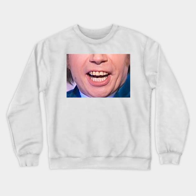 austin powers face mask Crewneck Sweatshirt by thehollowpoint